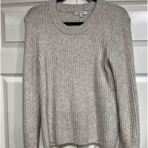 Madewell Womens Scoopneck Sweater w/ Flare Sleeves Like New Size Medium